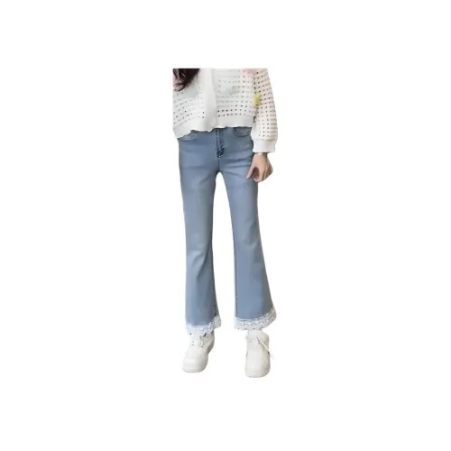 Wooden Rabbit Синий Женские Джинсы