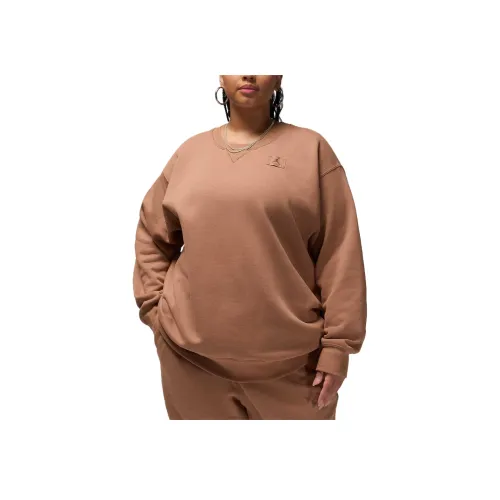 Jordan Flight Fleece Толстовка Женская Коричневая
