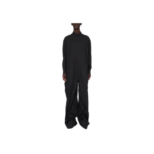 RICK OWENS Черные Мужские Комбинезоны