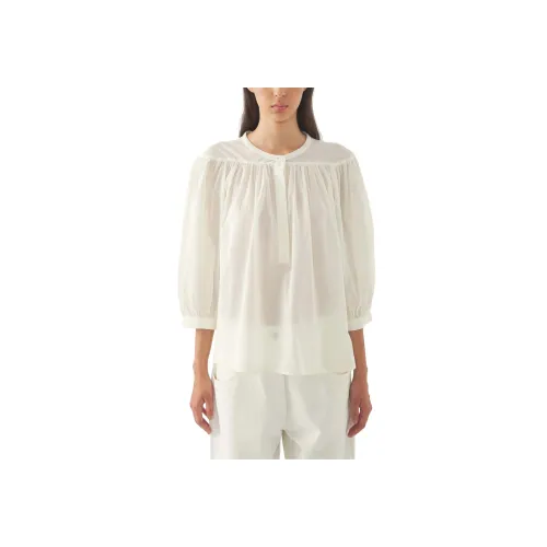 ANTIK BATIK Белые Женские Рубашки