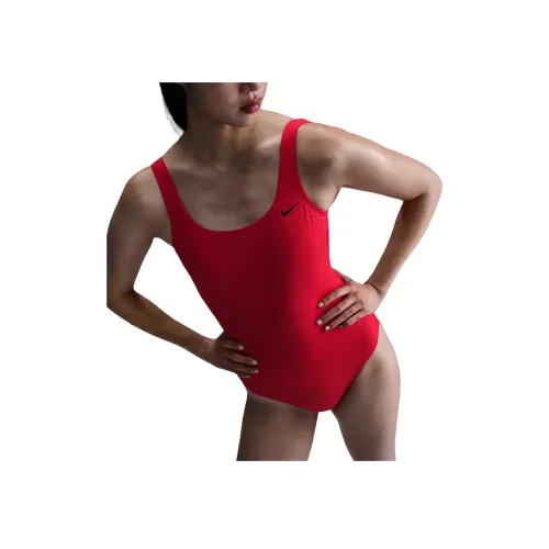 Nike One Piece Купальник Женские Red