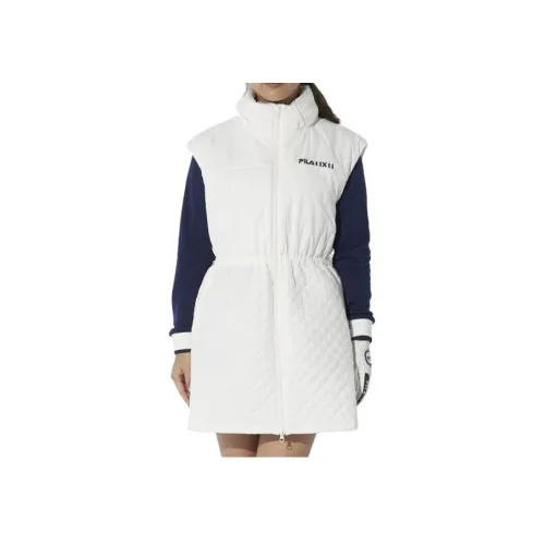 FILA Экрю Женские Длинные Платья с Рукавами