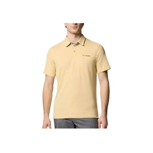 Мужская поло Columbia co-brand Земляной желтый