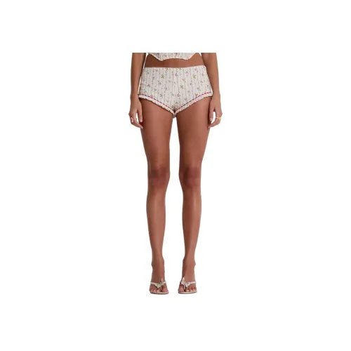 Jaded London Maria Рюш Шорты Hotpants Повседневные шорты Женские MULTI Многоцветный
