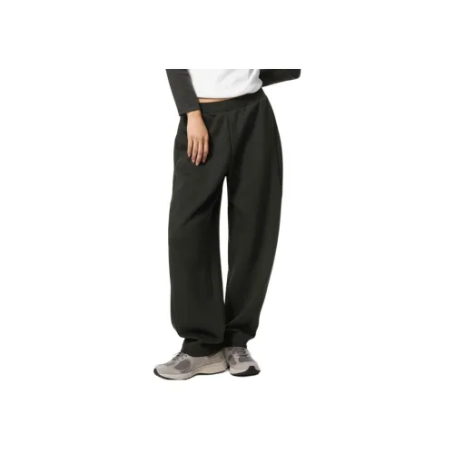 UNIQLO Темно-зеленые Женские Повседневные Брюки