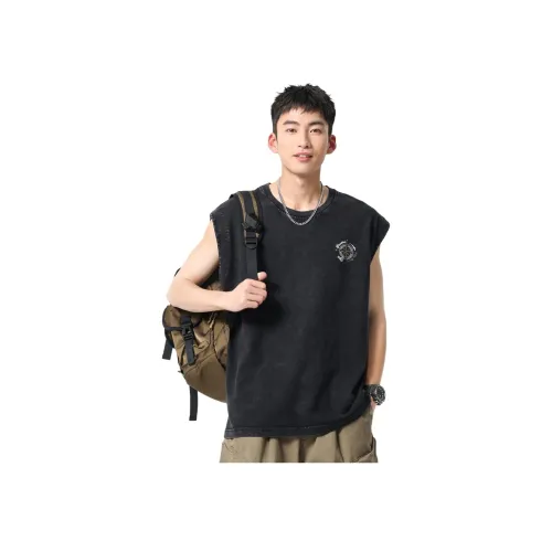 MISULI Мужские черные майки