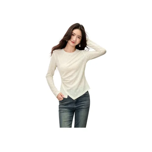 SENTUBILA Абрикос Женские T-рубашки