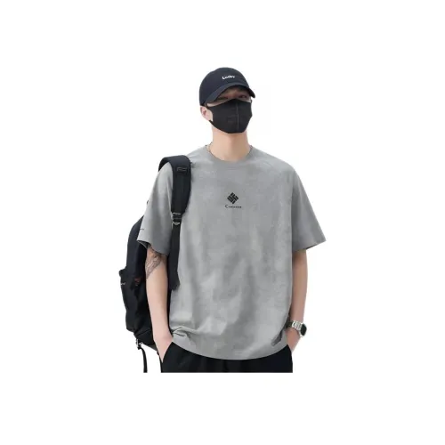 LH HOMME Топ Короткий с короткими рукавами T-рубашки Унисекс