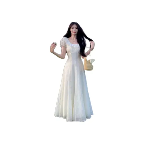 The Temptation Of The Muse Короткий рукав Платье Женское