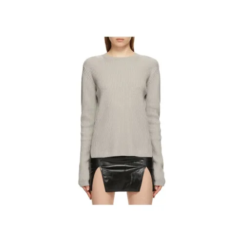 RICK OWENS Серый Женские Свитеры