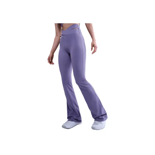 NIKE Фиолетовые Женские Штаны для Йоги