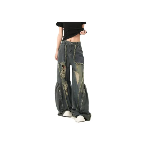 MORii Синие Унисекс Джинсы