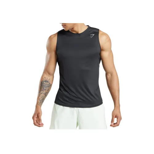 GYMSHARK Мужские черные майки