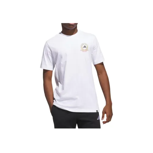 adidas Clothing Белый Мужской T-Рубашки