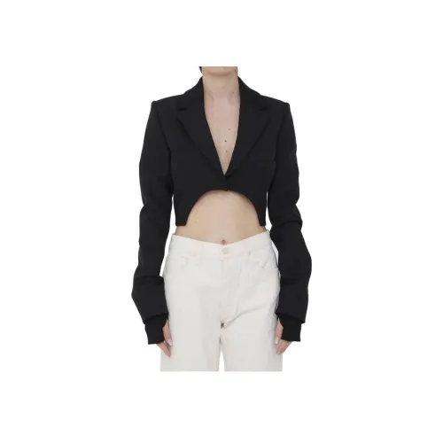 Off Белый черный Женские Куртки