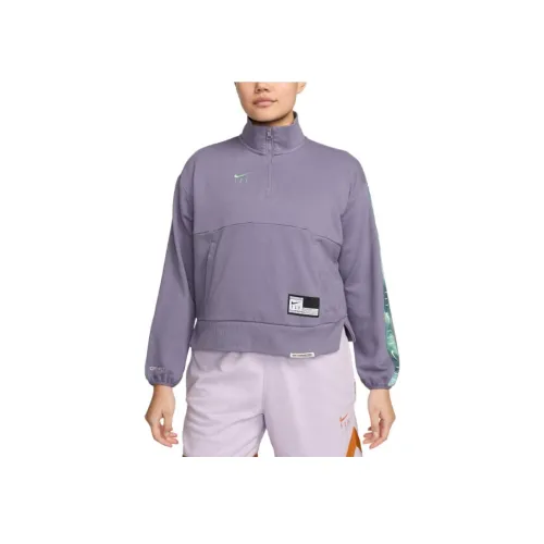 Nike Баскетбольная Джерси Женская Фиолетовая