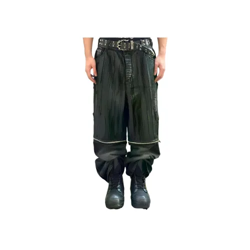 LELOSANGECREWS Черные Унисекс Джинсы