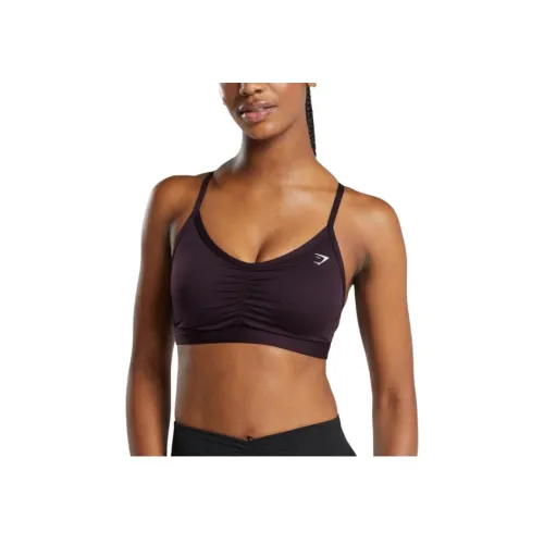 GYMSHARK Сливовый Коричневый Женское Спортивное Белье