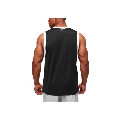 GYMSHARK Мужские черные майки