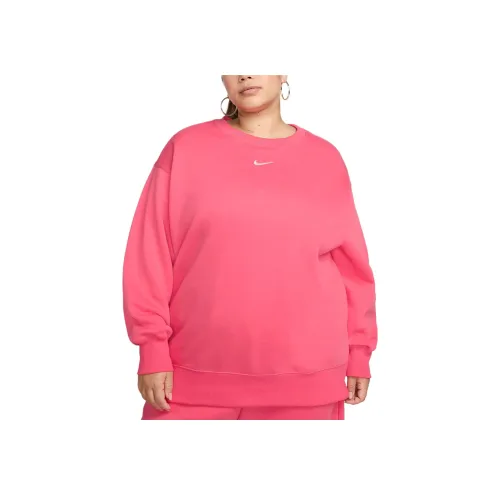 nike Sportswear Phoenix Fleece Толстовка Женская Астра Розовый
