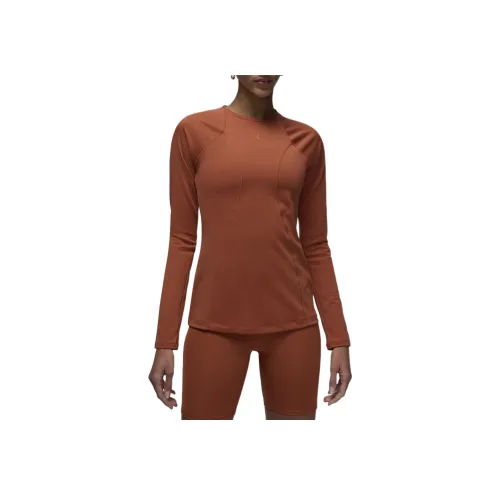 Джордан T Рубашка Женские Night Каштановый