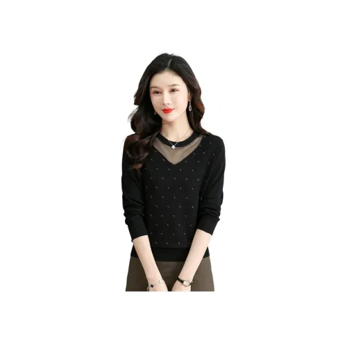 Kangaroo Черный Женский Трикотаж