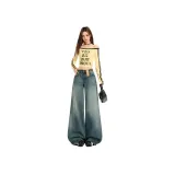 Washed Blue Long Pants  
Вымытые синие длинные штаны
