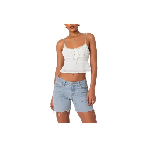 Edikted Wendy Tie Back Crop Top Women's