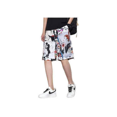 DABAISHA Абрикос Унисекс Повседневные шорты