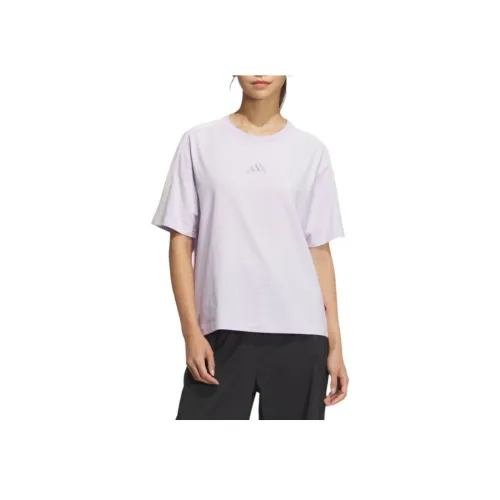 Adidas T-Shirt Женская Светло-фиолетовая