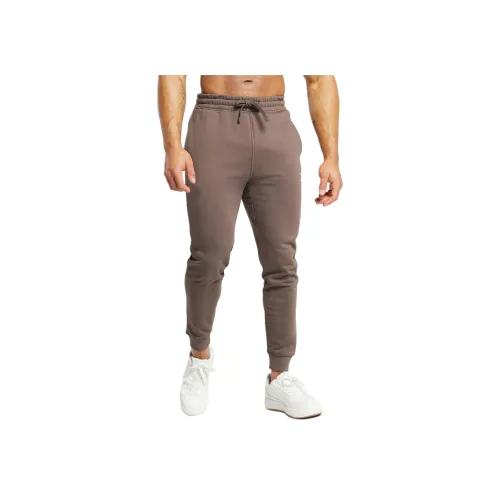 GYMSHARK Crest Joggers Вязаные тренировочные брюки Мужские Трюфельно-коричневый