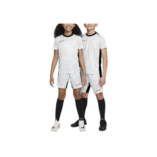 Nike T-Shirt Белый Золотой Черный Белый Детский
