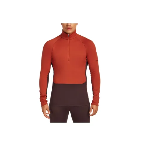 Icebreaker Men's Merino 260 ZoneKnit™ Long Sleeve Half-Zipper Thermal Sports Base Layer Top Men's