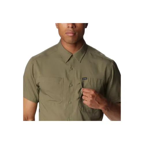 Мужские рубашки Columbia co-brand Army Green