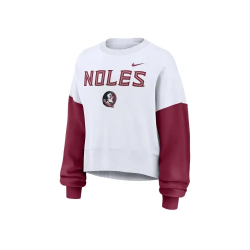 nike CollegeFlorida State Seminoles Primetime Свитшот Женская Белая