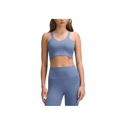 lululemon Bend ThisNulu™ V Racer Спортивное белье Женское Oasis Синий