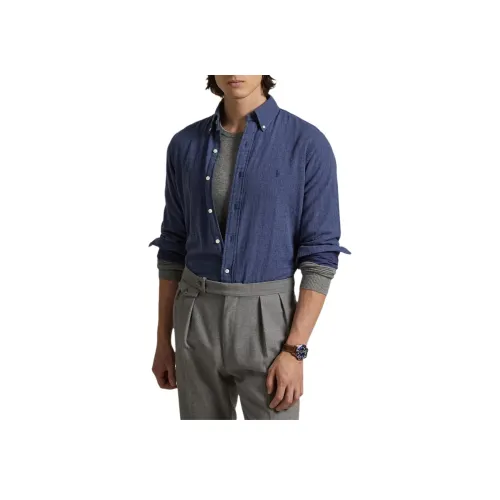 Polo Ralph Lauren Рубашка Мужская Темно-синяя