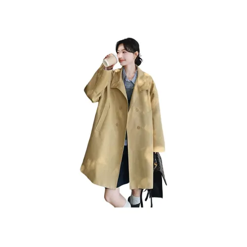 MEXICAN Хаки Женская тренч-куртка