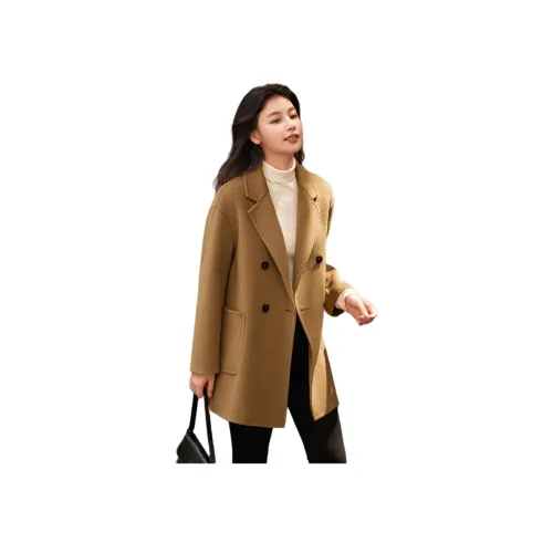 Mo Han Yi Mei Куртка Женская Warm Camel