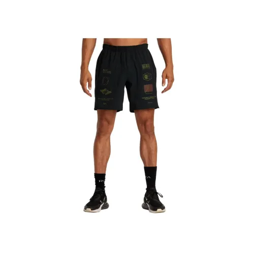 RVCA FW24 Повседневные шорты Мужские Черные