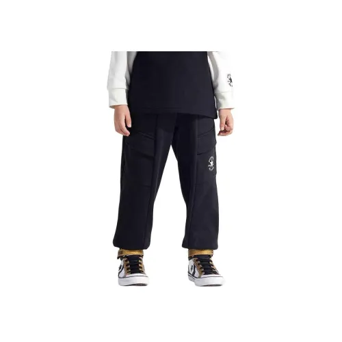 Конверс Тренировочные брюки для детей 3-7 лет глубокий черный