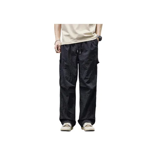 CHAORENBANG Черные Мужские Повседневные Штаны