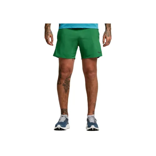 Saucony Outpace 5' Короткие Повседневные Шорты Мужские Juniper