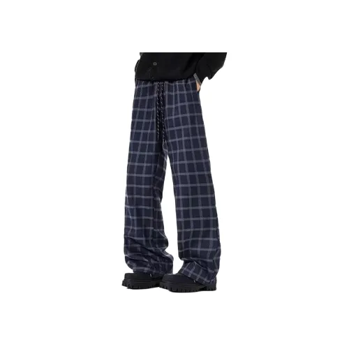 REXSHION Темно-синий Унисекс Повседневные брюки