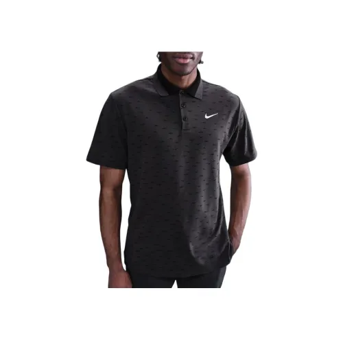 nike Поло Мужское Угольно-Серый