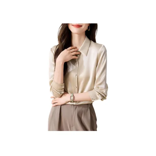 Mo Han Yi Mei Рубашка Женская Шампанское