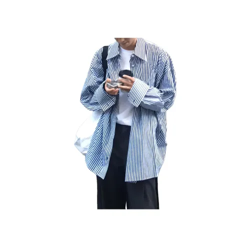 Hypeyourself Синий Унисекс Рубашки