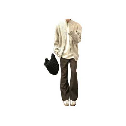 MORii Серый Бежевый Унисекс Трикотаж