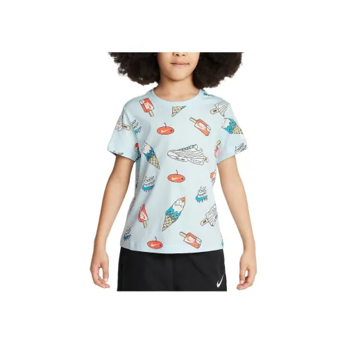 Nike T-рубашка подошва Food зеленый детский
