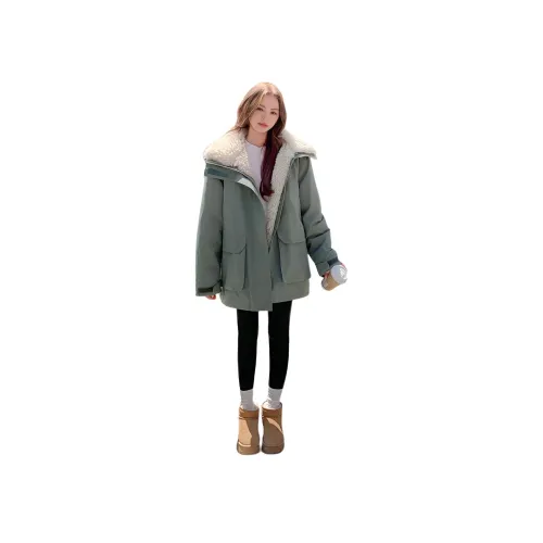 EIDOLON GRAIN Хлопковый пуховик женский